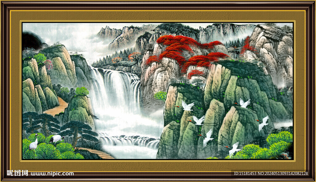 风景国画