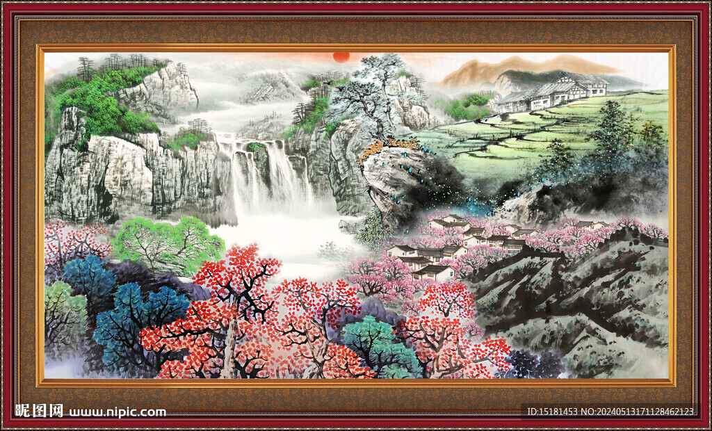 国画山水
