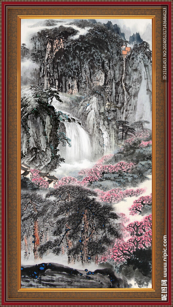 国画山水画
