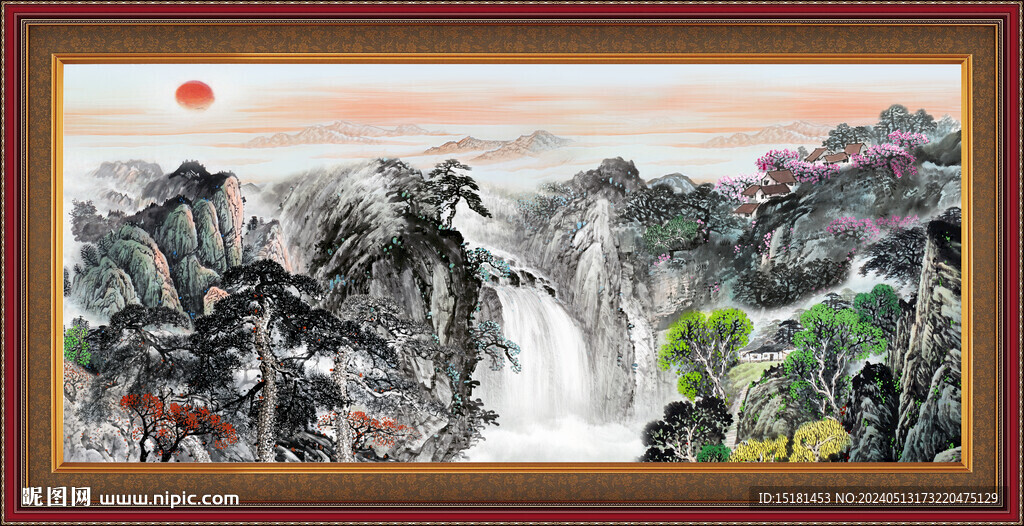 国画山水