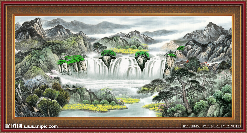国画山水