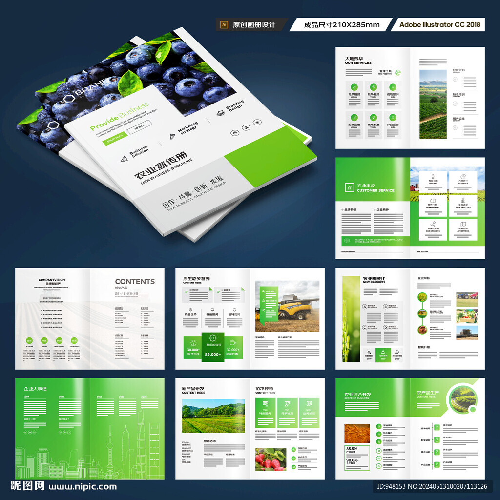 农业宣传册