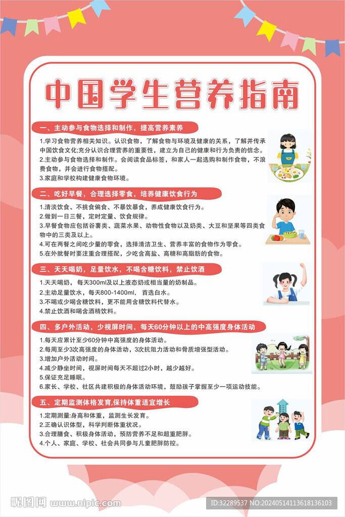 中国学生营养指南营养周