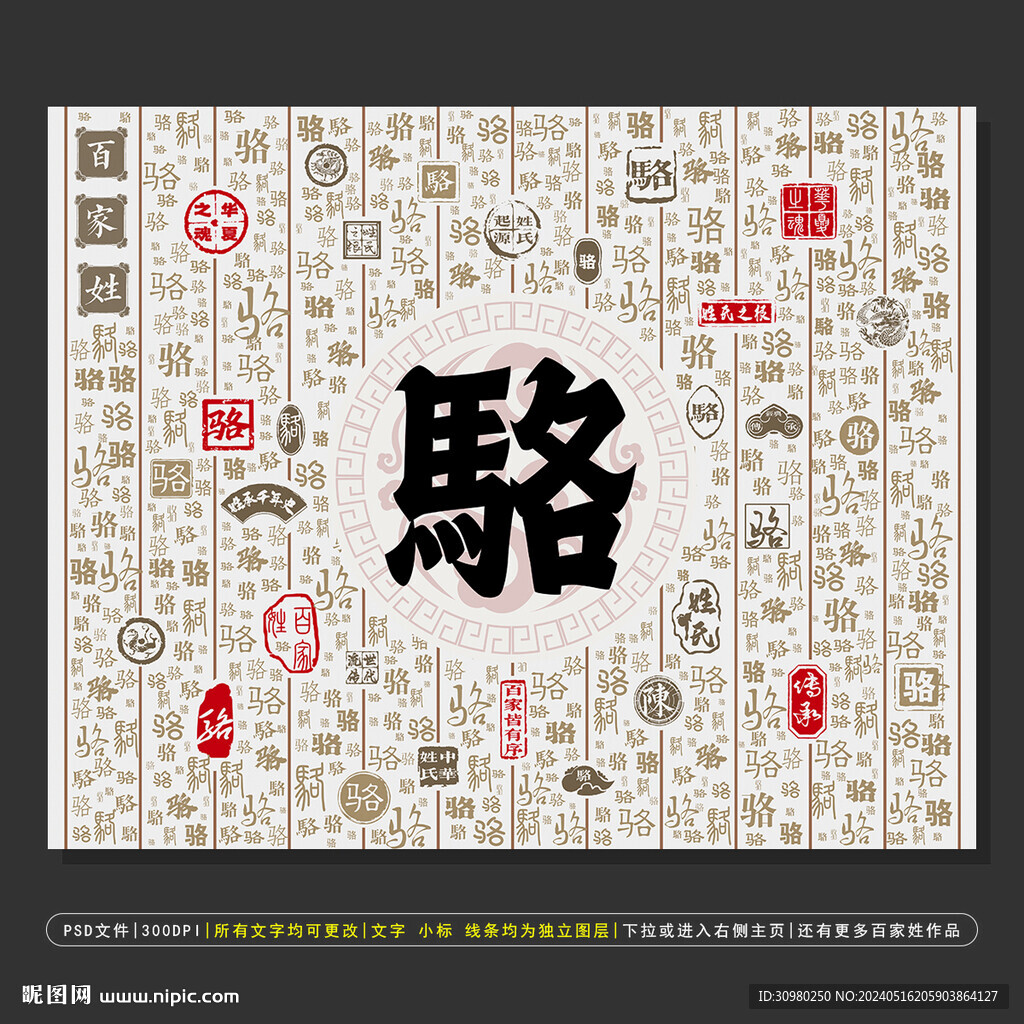百家姓骆