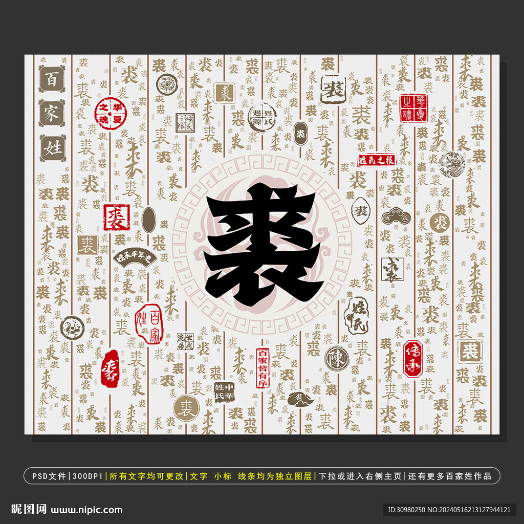 百家姓裘
