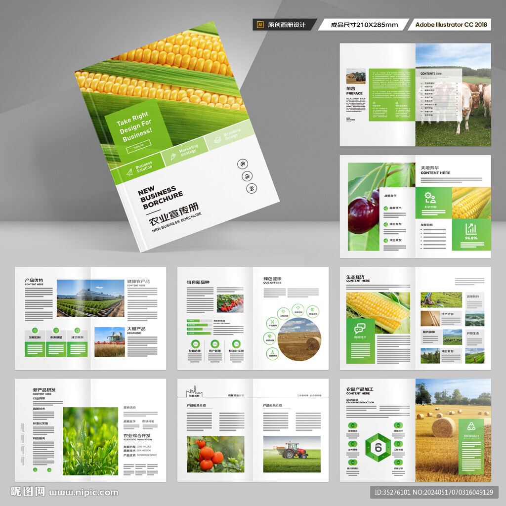 农业科技画册