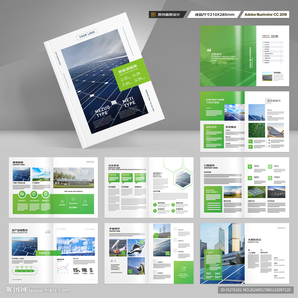 新能源宣传册
