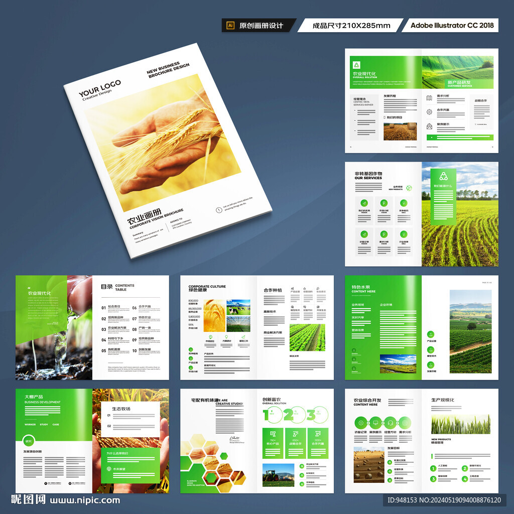 农业科技画册