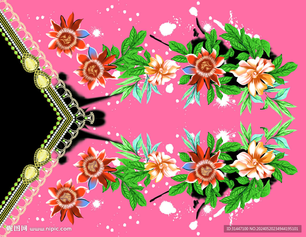 定位花 