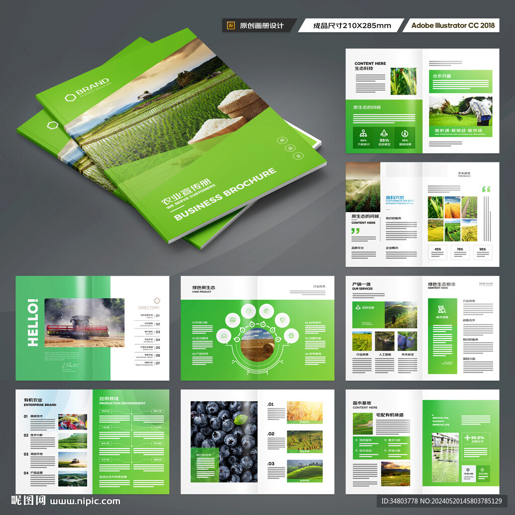 绿色农业画册