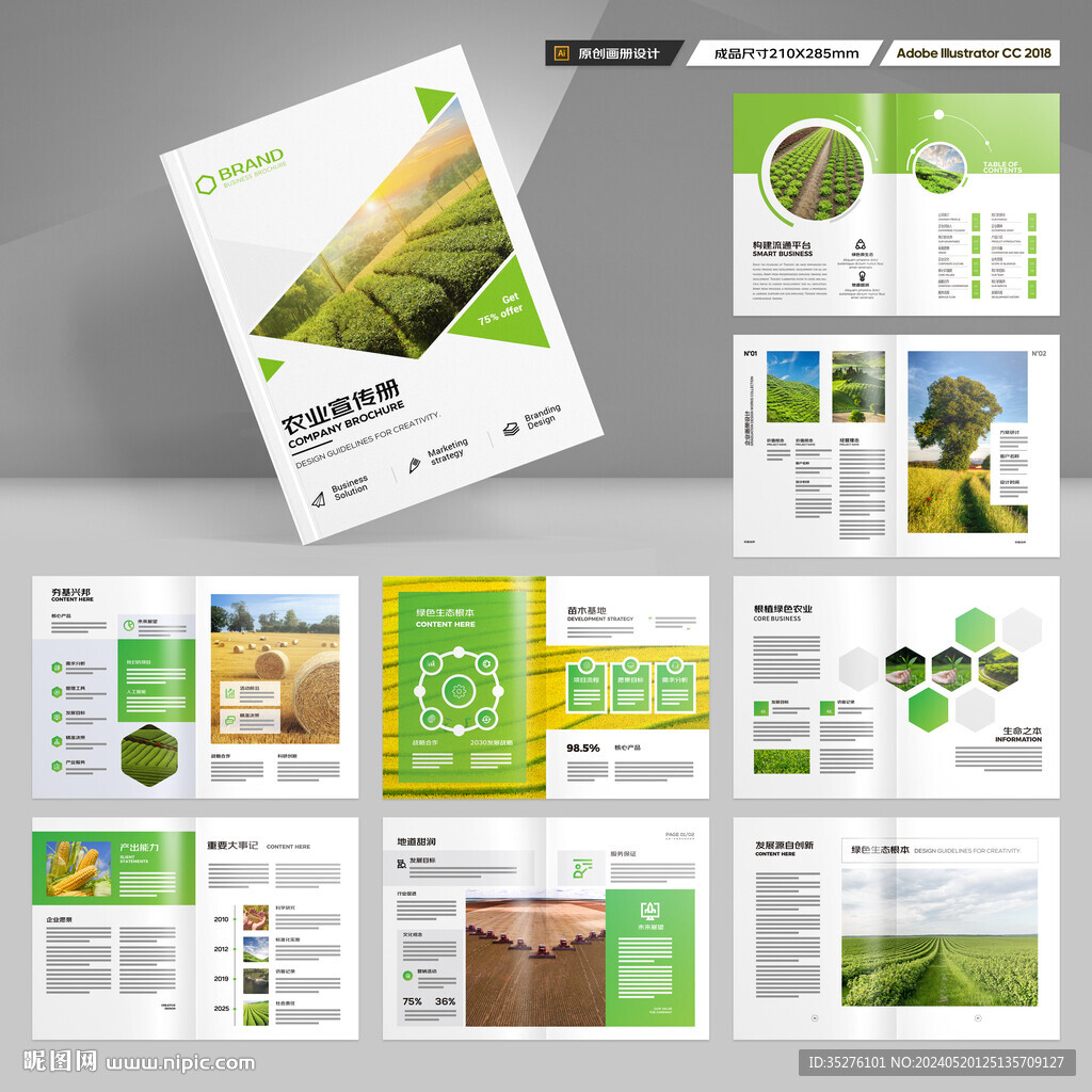 农业宣传册