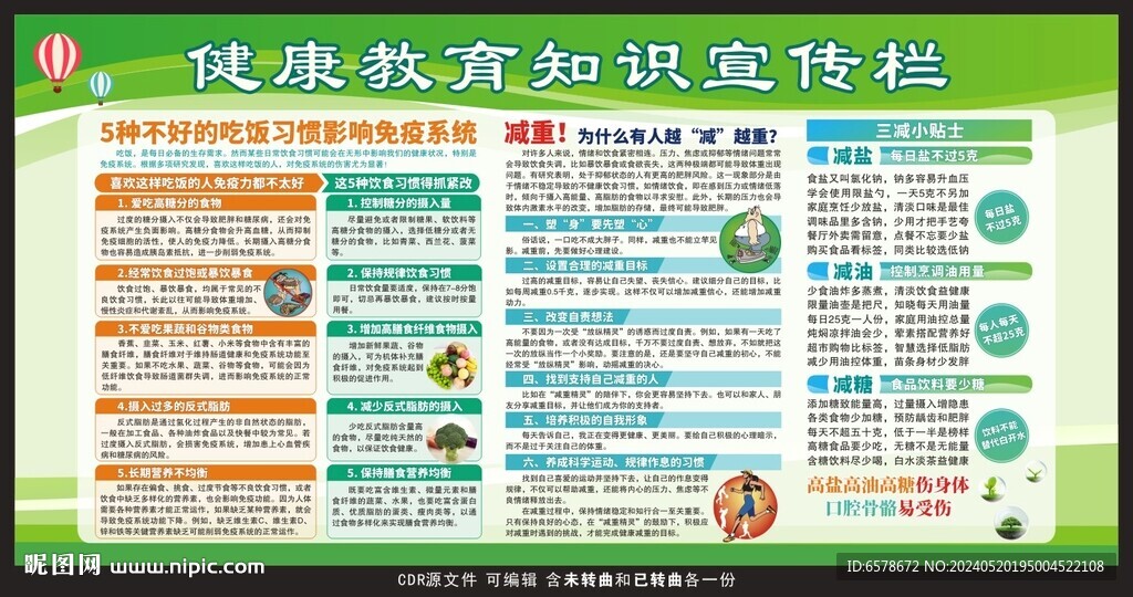 健康教育宣传栏