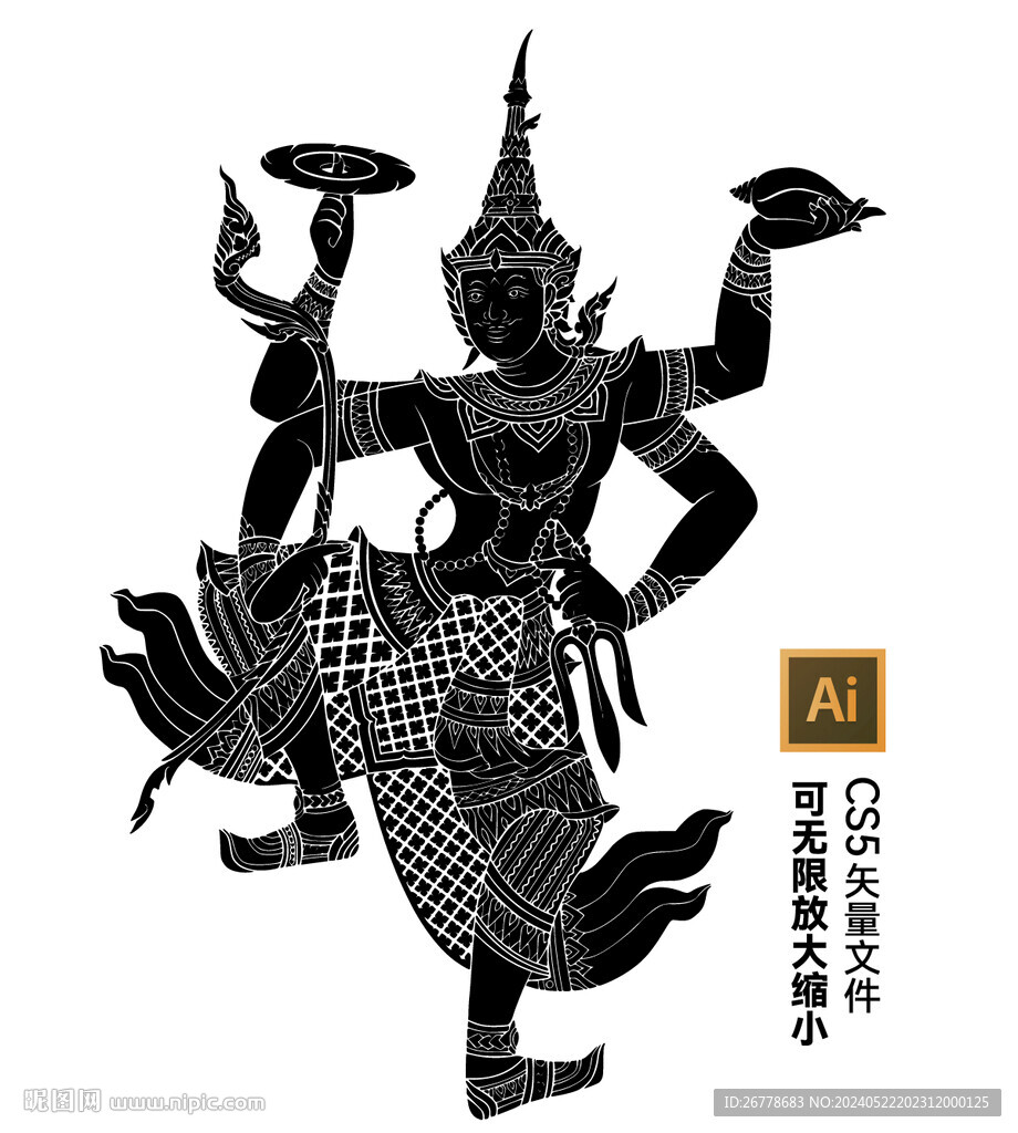 东南亚花纹