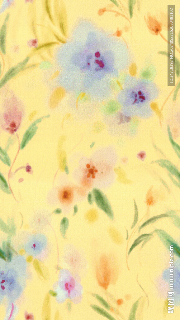手绘花