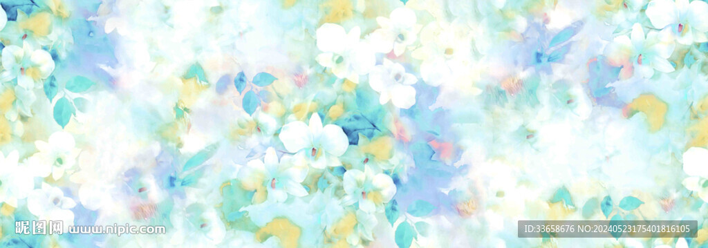 扎染花