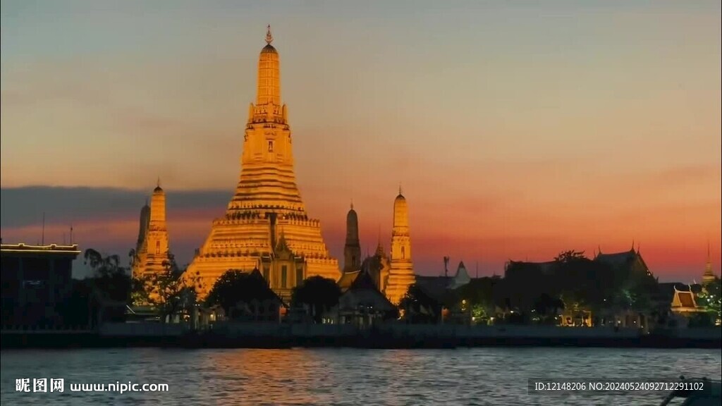 泰国日出日落旅游影像