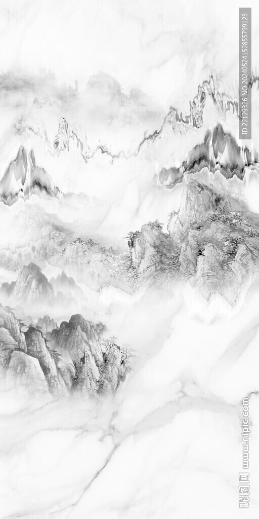 新中式水墨山水