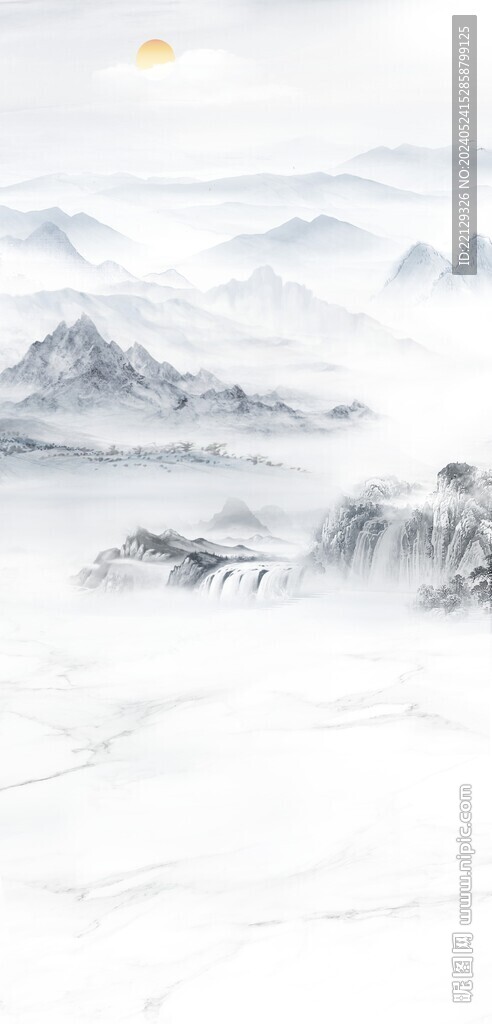 新中式水墨山水
