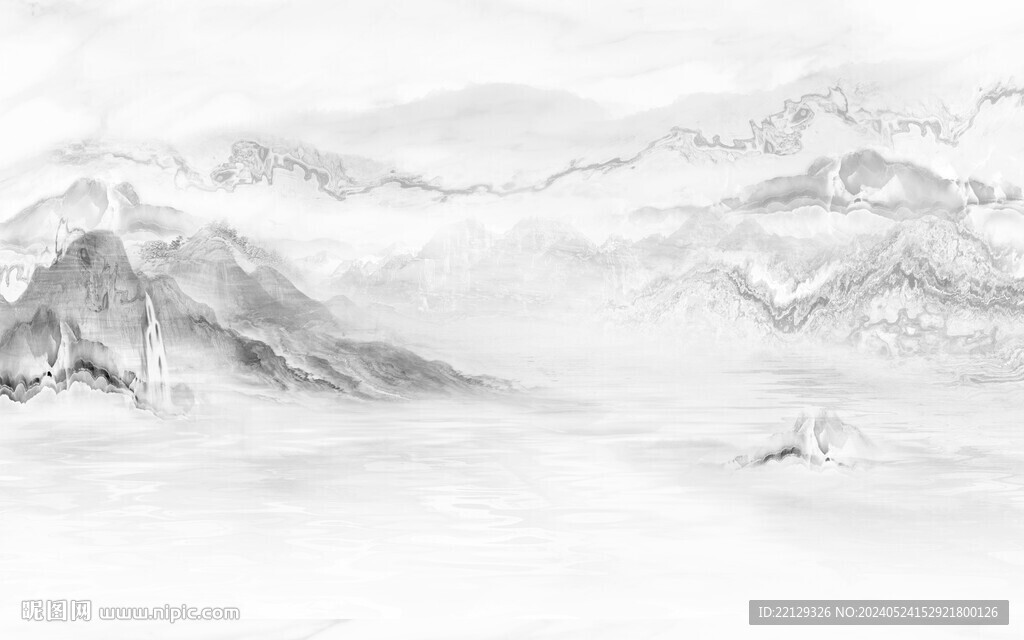 新中式水墨山水