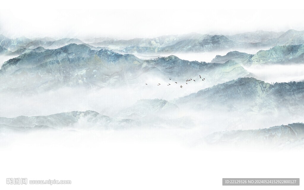 新中式水墨山水