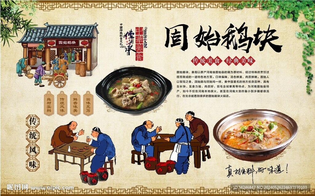 固始鹅块