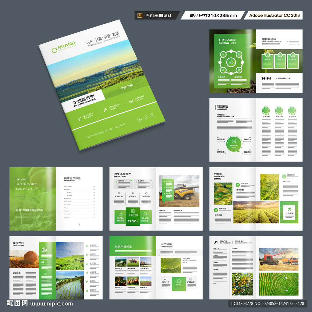 绿色农业画册