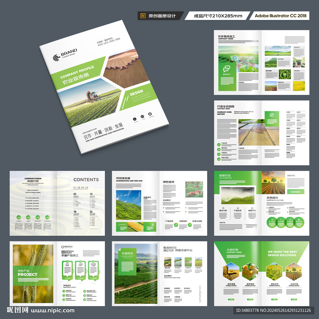 农业宣传册