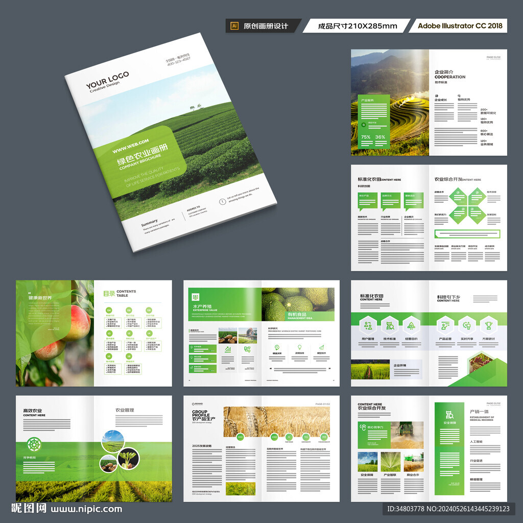 农业科技画册