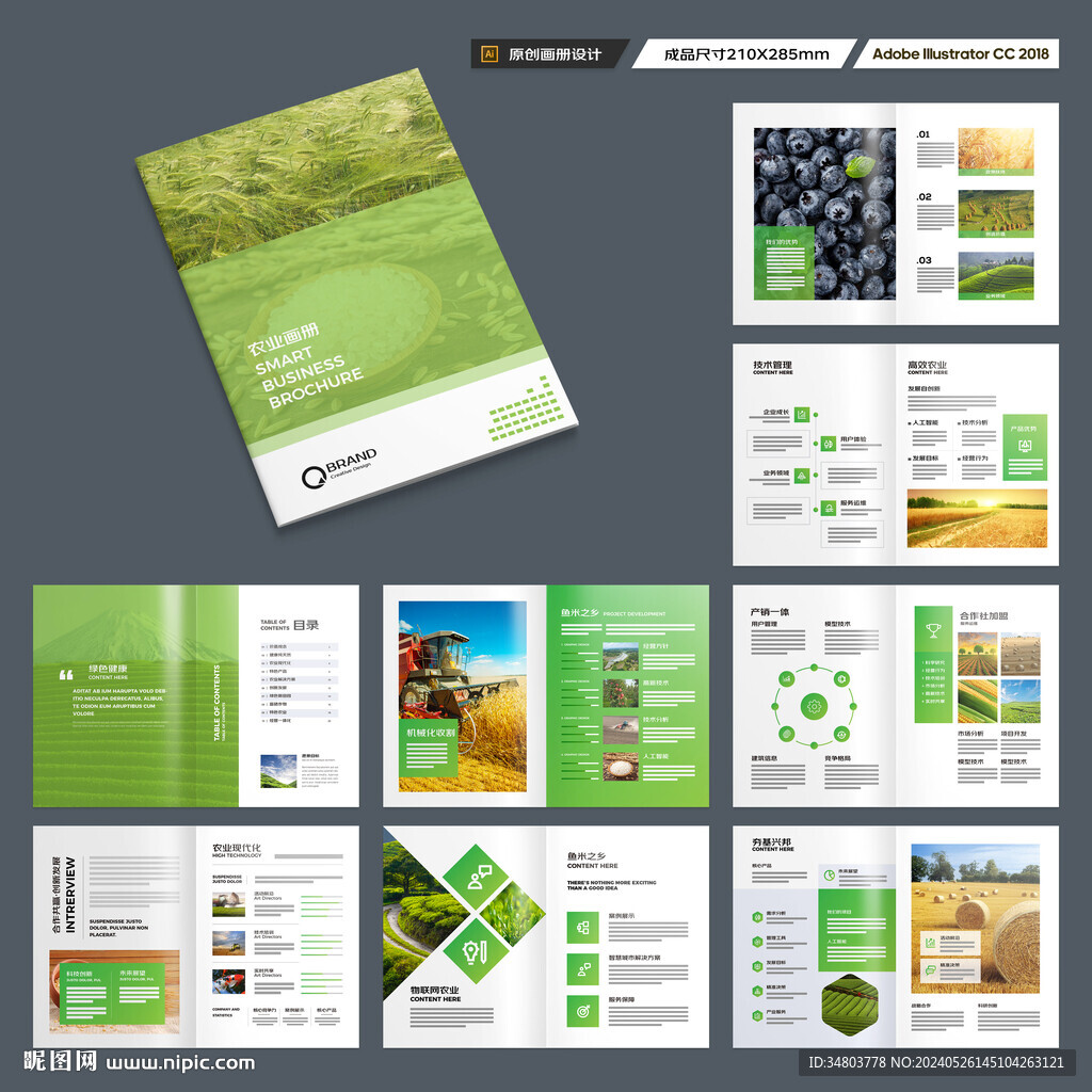 绿色农业画册