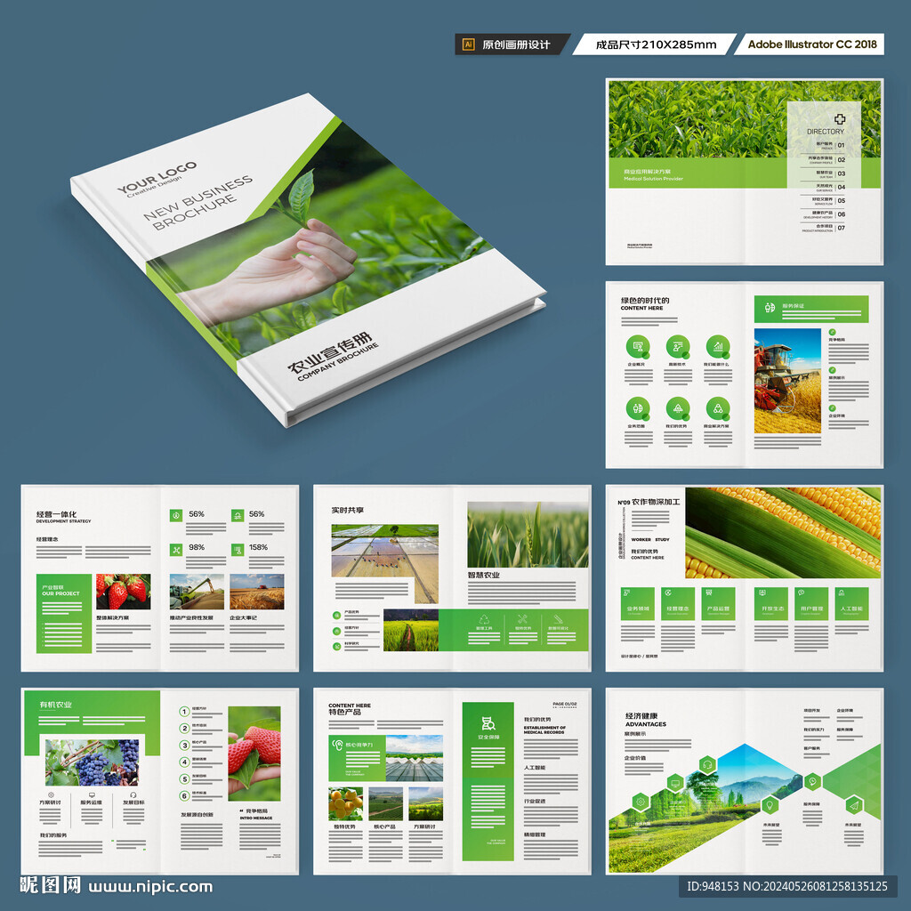 农业科技画册