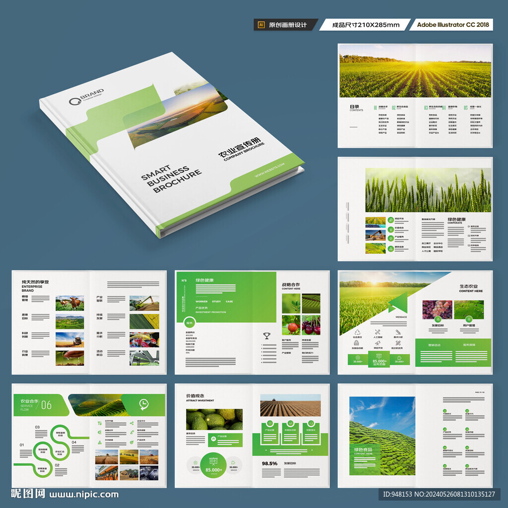 农产品画册
