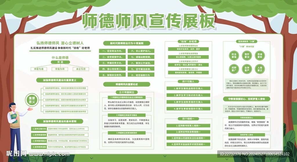 师德师风宣传栏