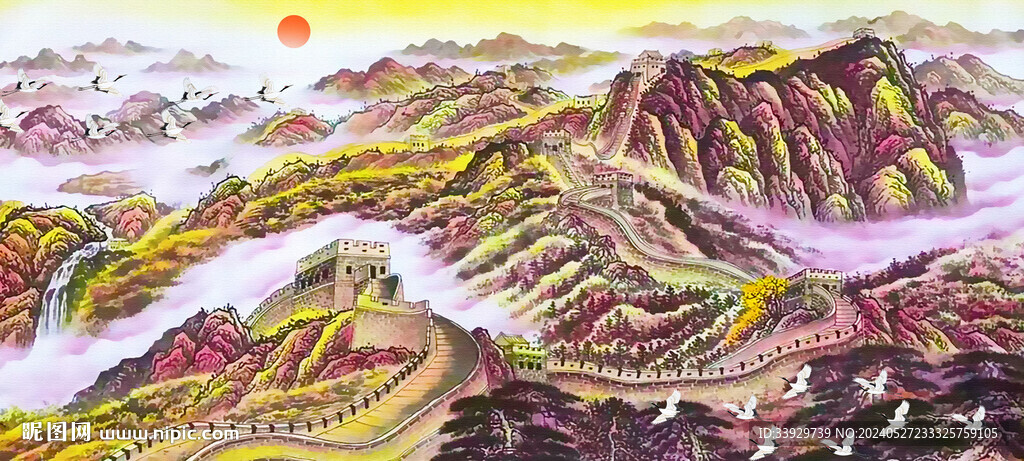 国画长城