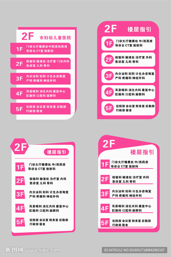 公司楼层索引导视牌