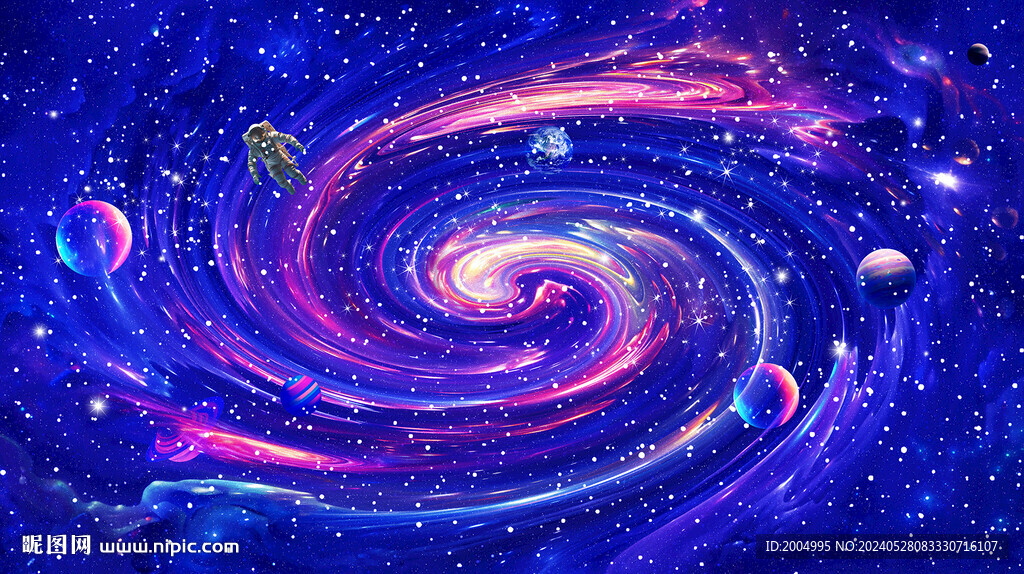 旋涡星空星球星系