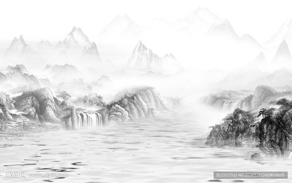新中式背景墙