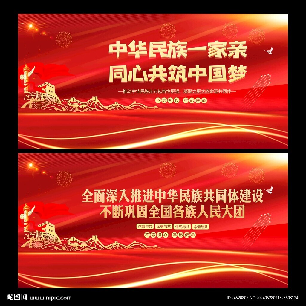 铸牢中华民族共同体意识图片