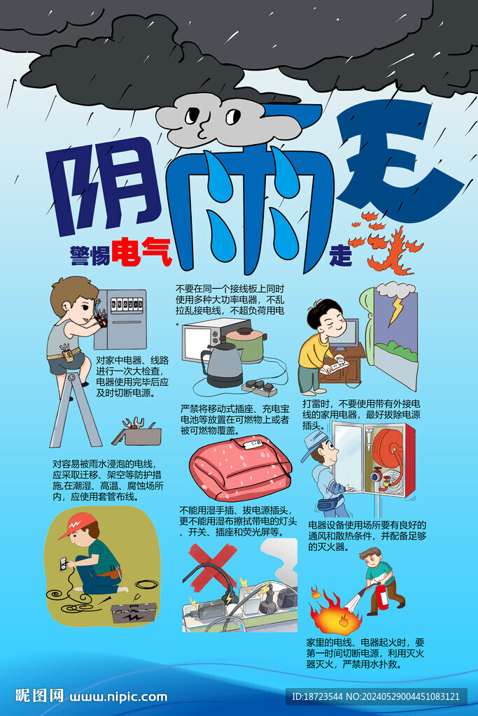阴雨天电气