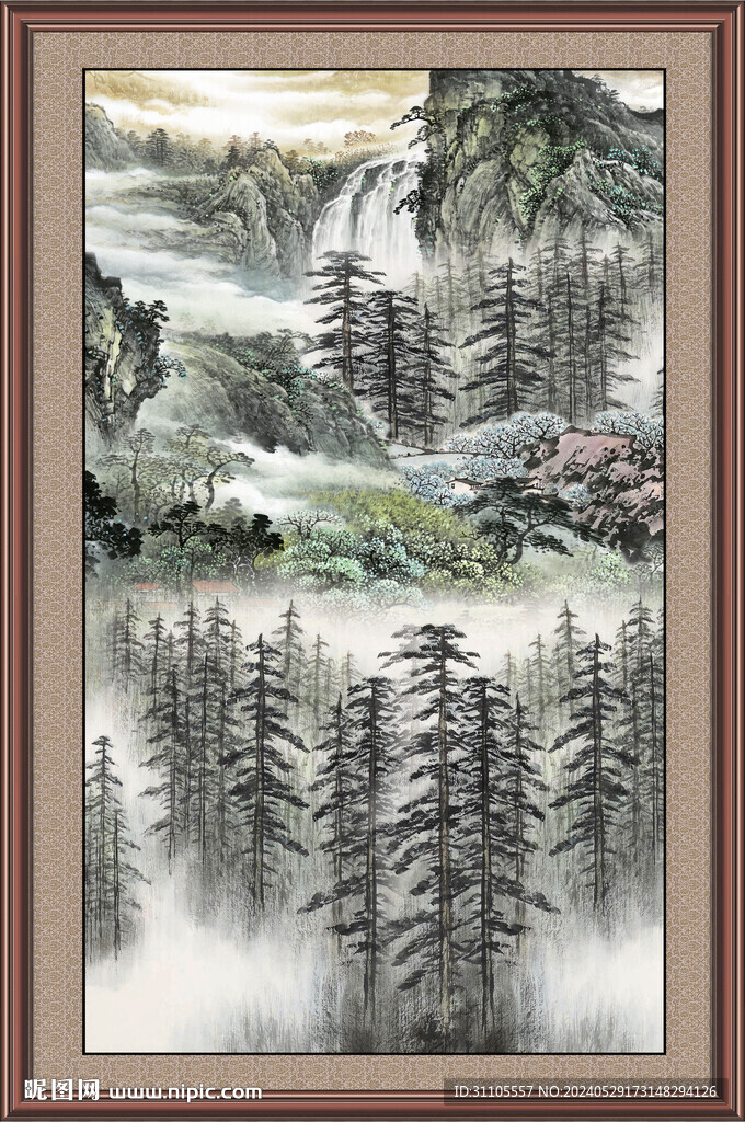 中堂国画 