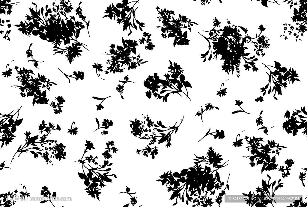 黑白花