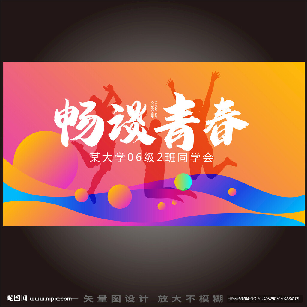 畅谈青春同学会海报