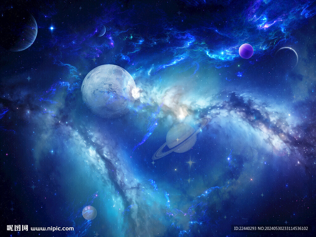 梦幻星空背景