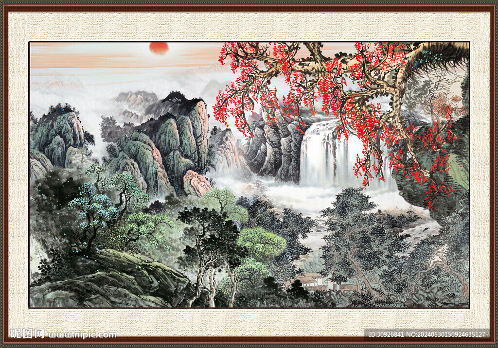 国画山水
