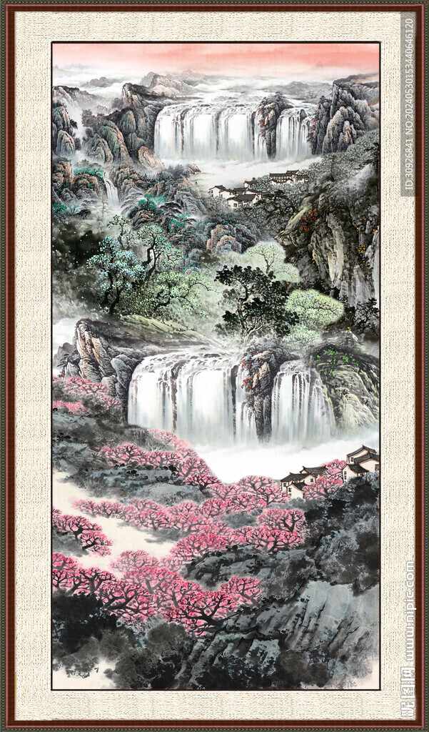 办公室山水画