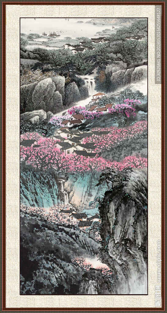 办公室山水画