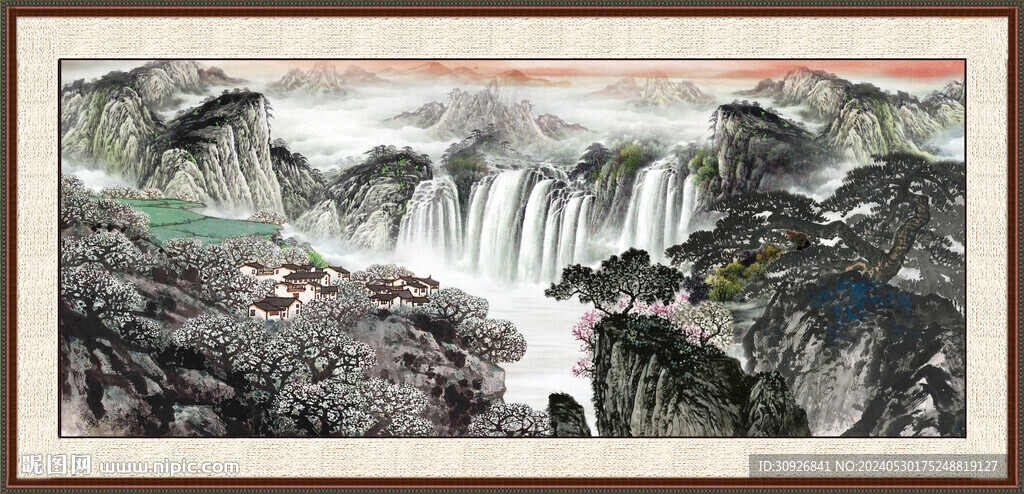 中堂国画