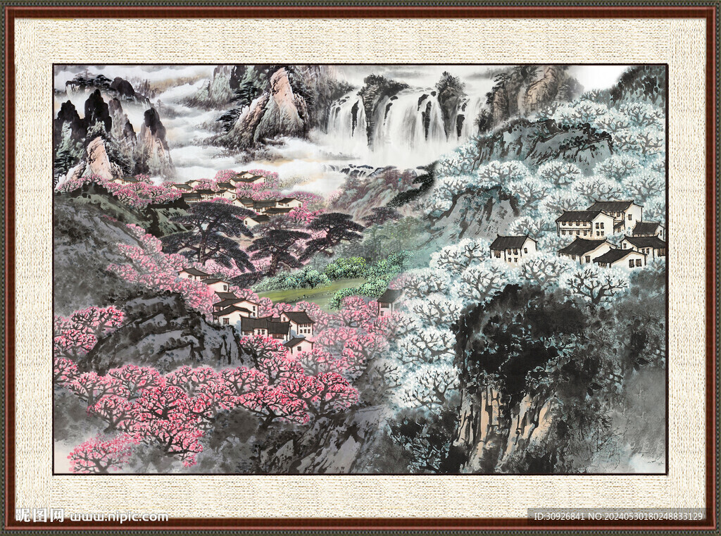 中堂国画 