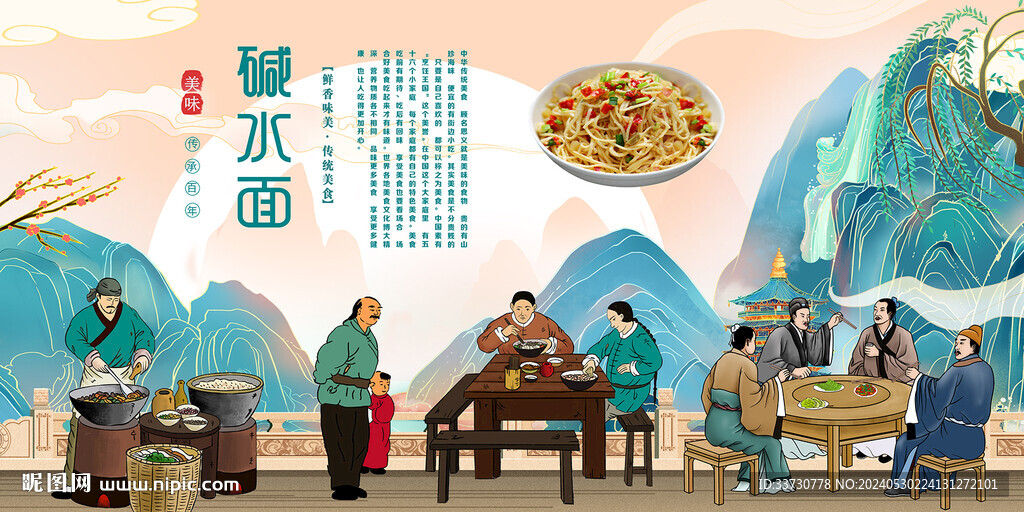碱水面