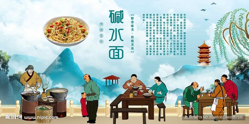 碱水面