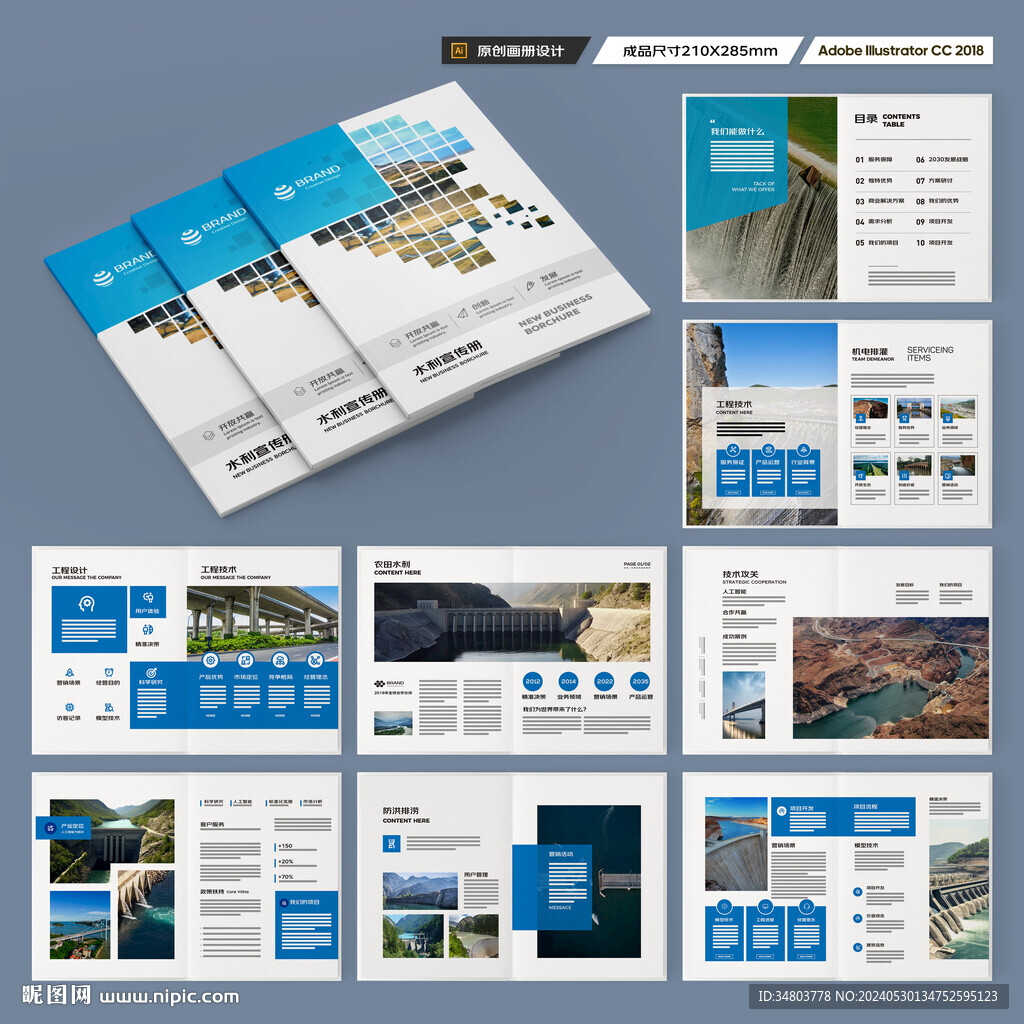 大坝宣传册 